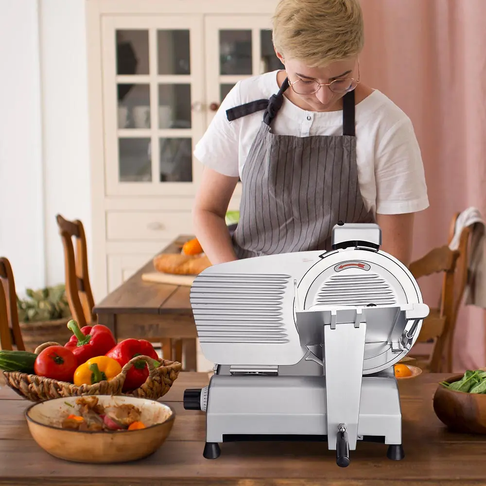 Yescom 10" Heavy Duty Meat Slicer Professional Food Slicer 1
