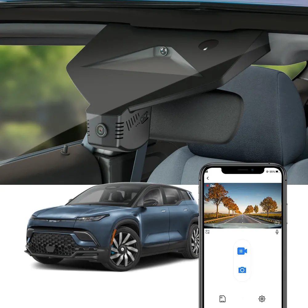 Fitcamx Dash Cam For Fisker Ocean (One, Ultra, Extreme, Sport) 2023 2024 1