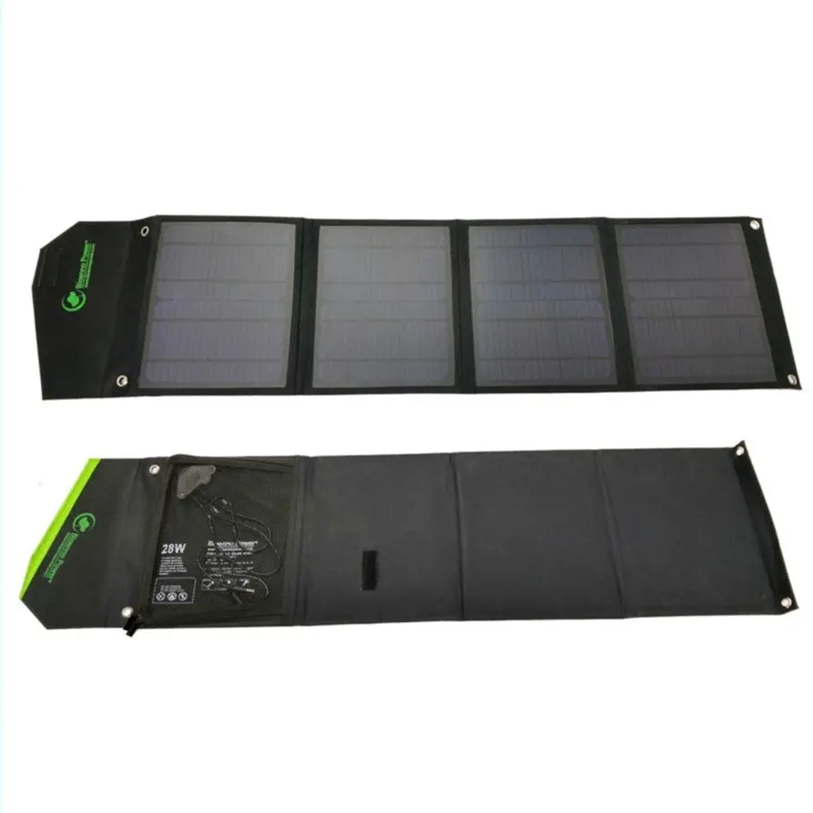 28 Watt Foldable Solar Panel For Charging Power Packs (Bsp-28) 1