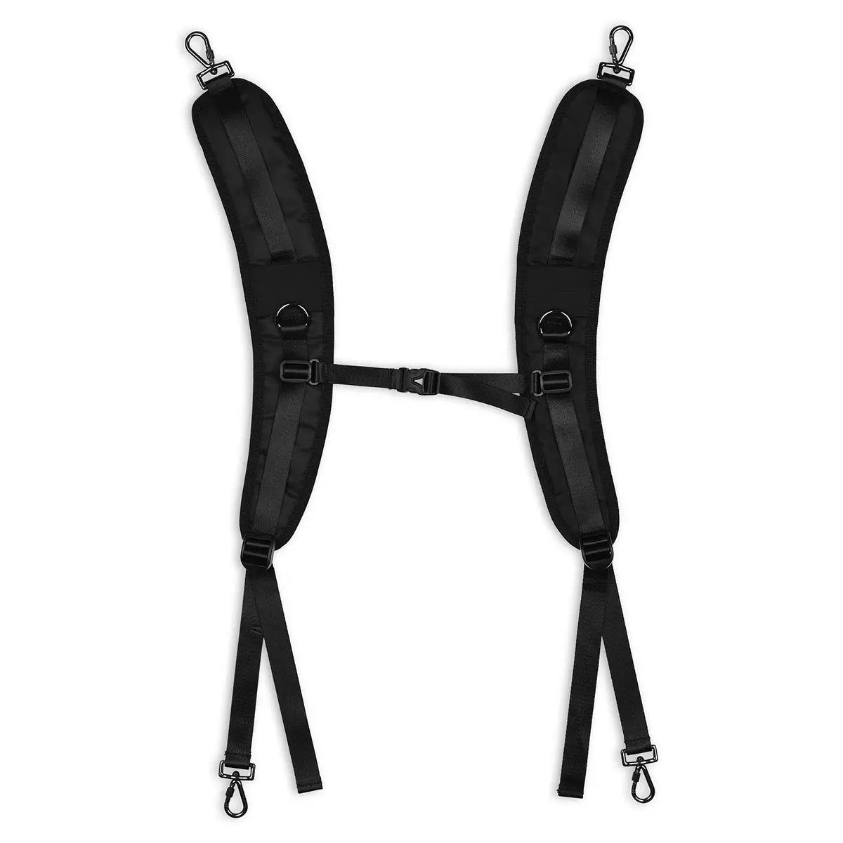 Yescom Padded Backpack Straps With Chest Strap For Guitar Case 1