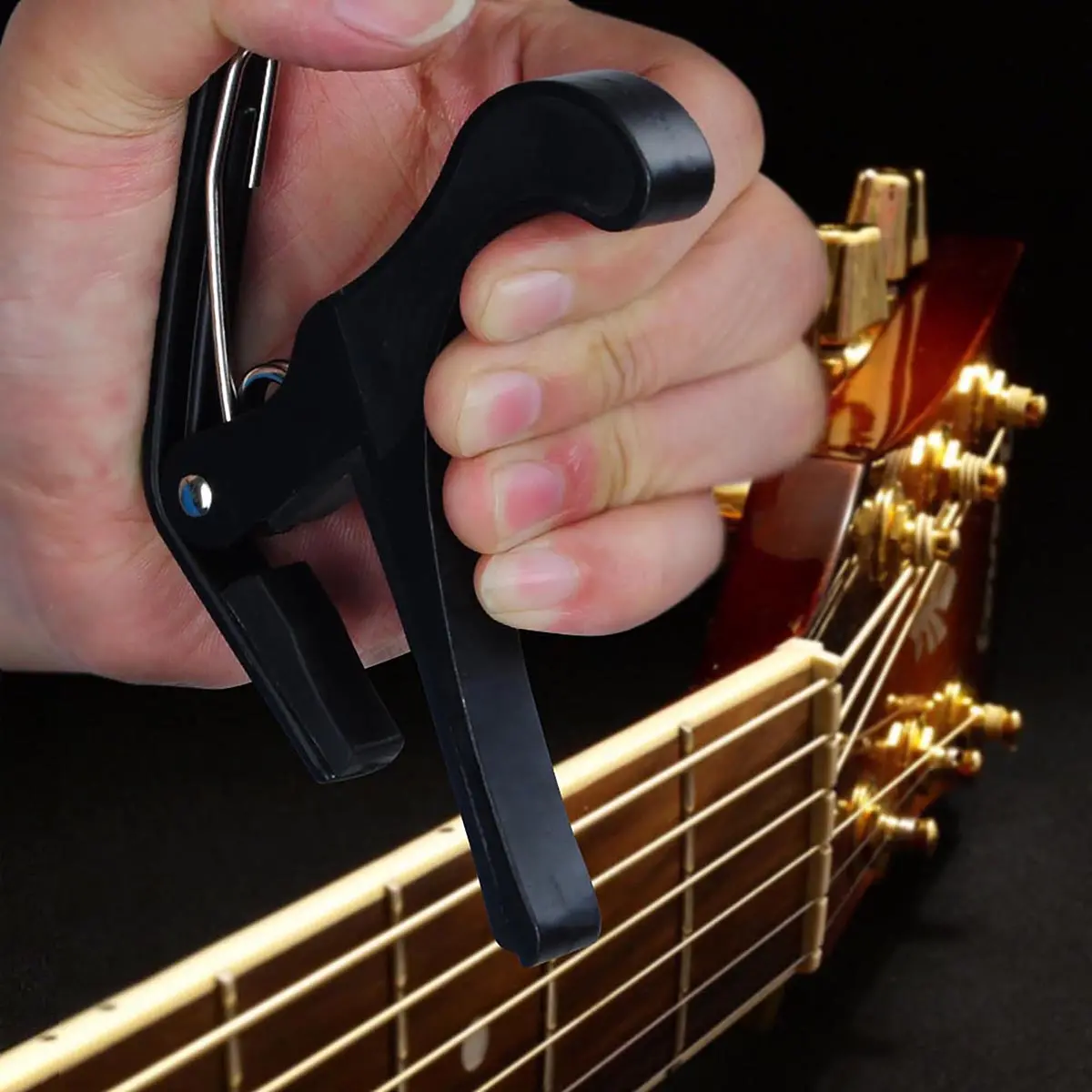 Yescom Trigger Guitar Capo For Electric Acoustic Guitars 1