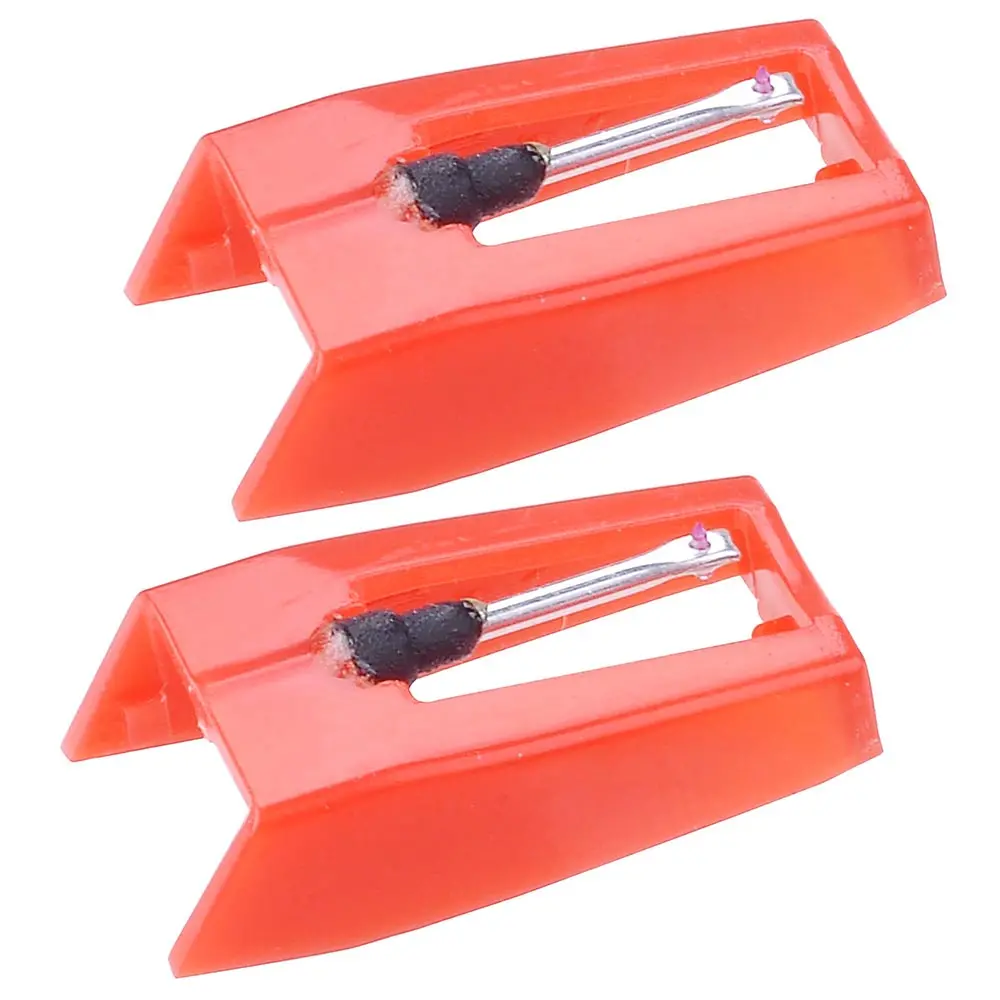 Yescom 2-Pack Ruby Stylus Needle For Turntable Record Player 1