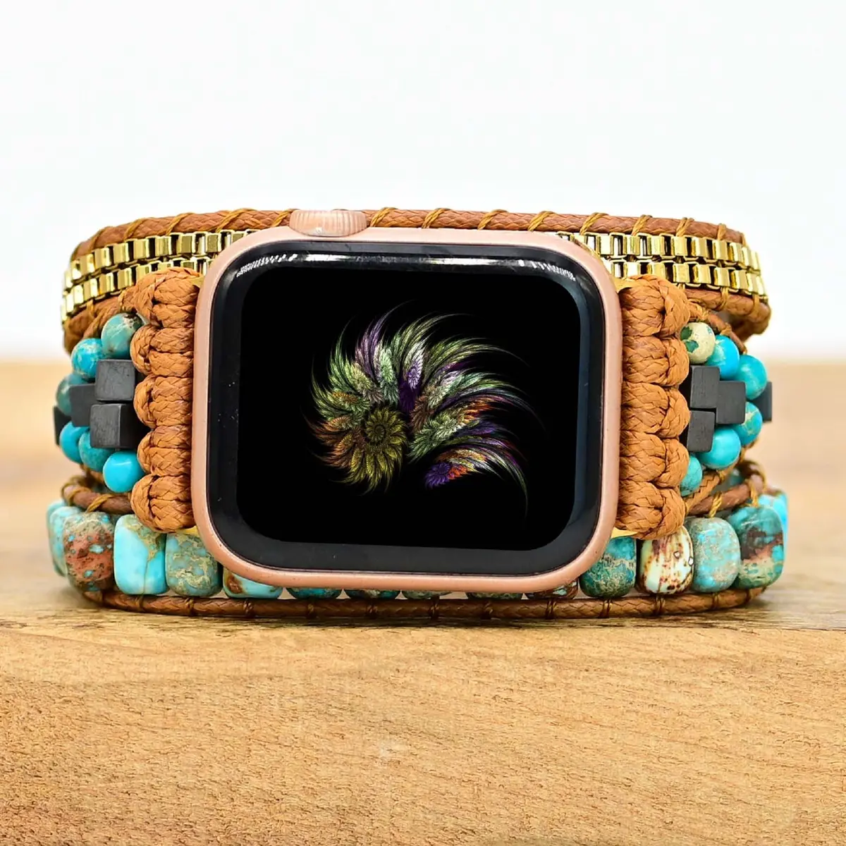Desert Quartz Bohemian Wrapsody Bracelet Band For Apple Watch 1