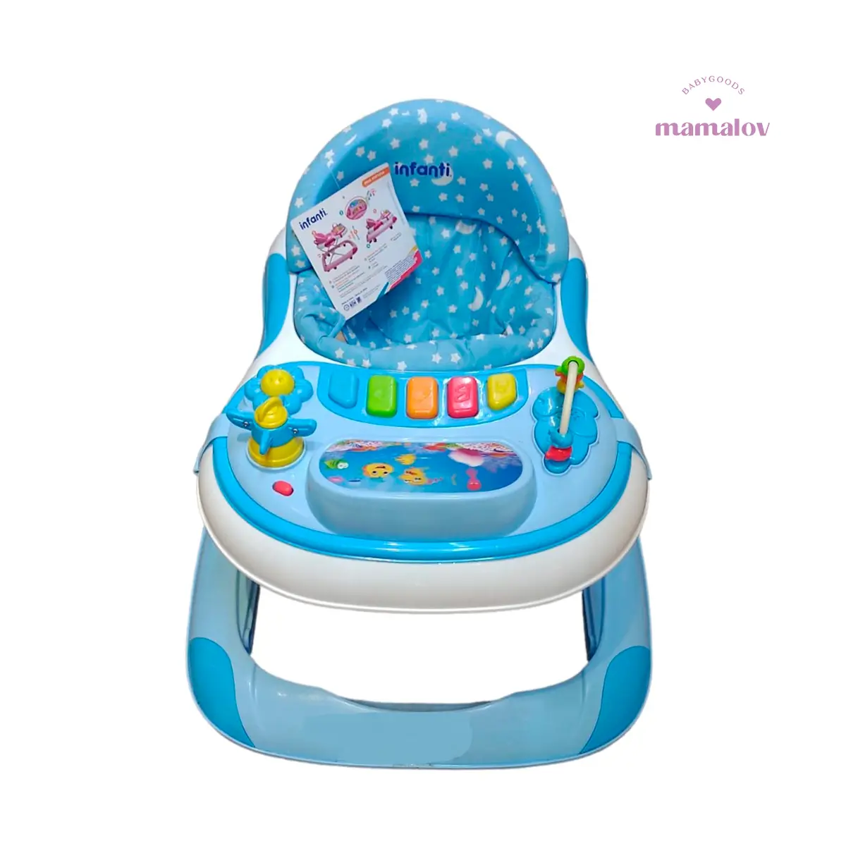 Andadera Electronica - Azul Awh101ablu Infanti 1