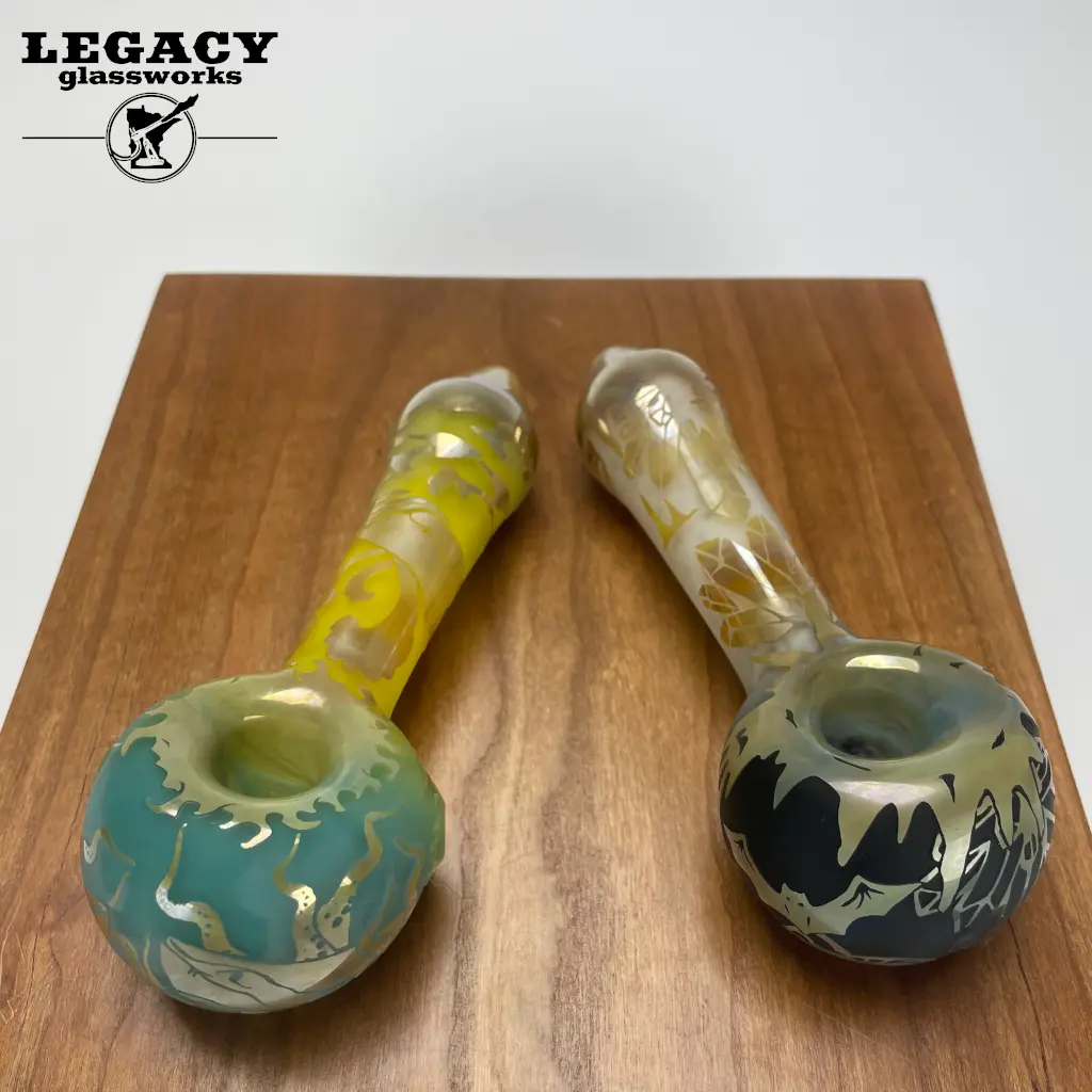Liberty 2Tone Carved Spoons 1