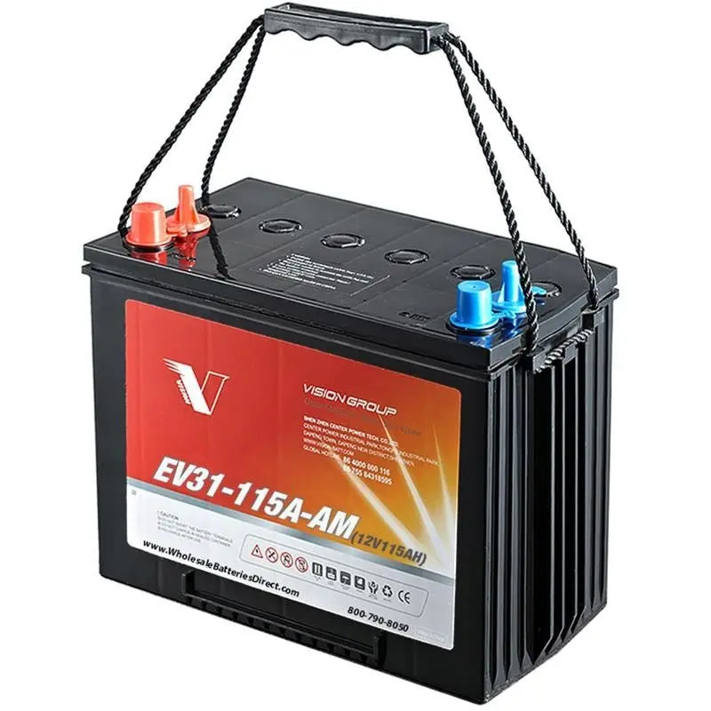 31-1A Replacement Battery 12V 115Ah Agm Dry Cell Bci 31 For Floor Scrubber And Sweepers 1