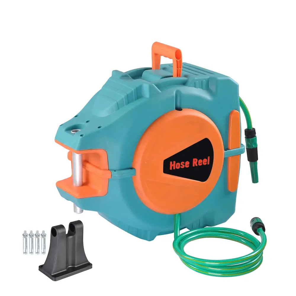 Yescom 65Ft Retractable Water Hose Reel Garden Lawn Auto Rewind 1