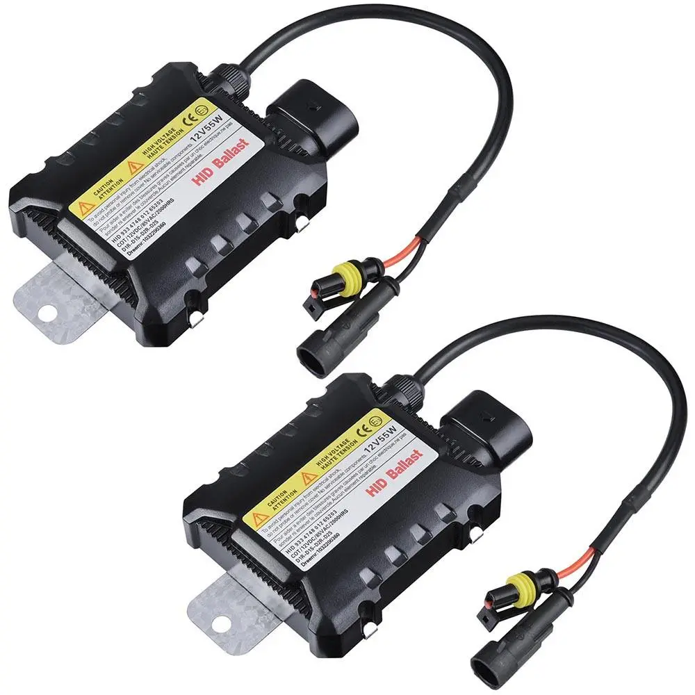 Yescom 12V Xenon Hid Universal Conversion Ballast 2Ct/Pk (55W Or 35W) 1