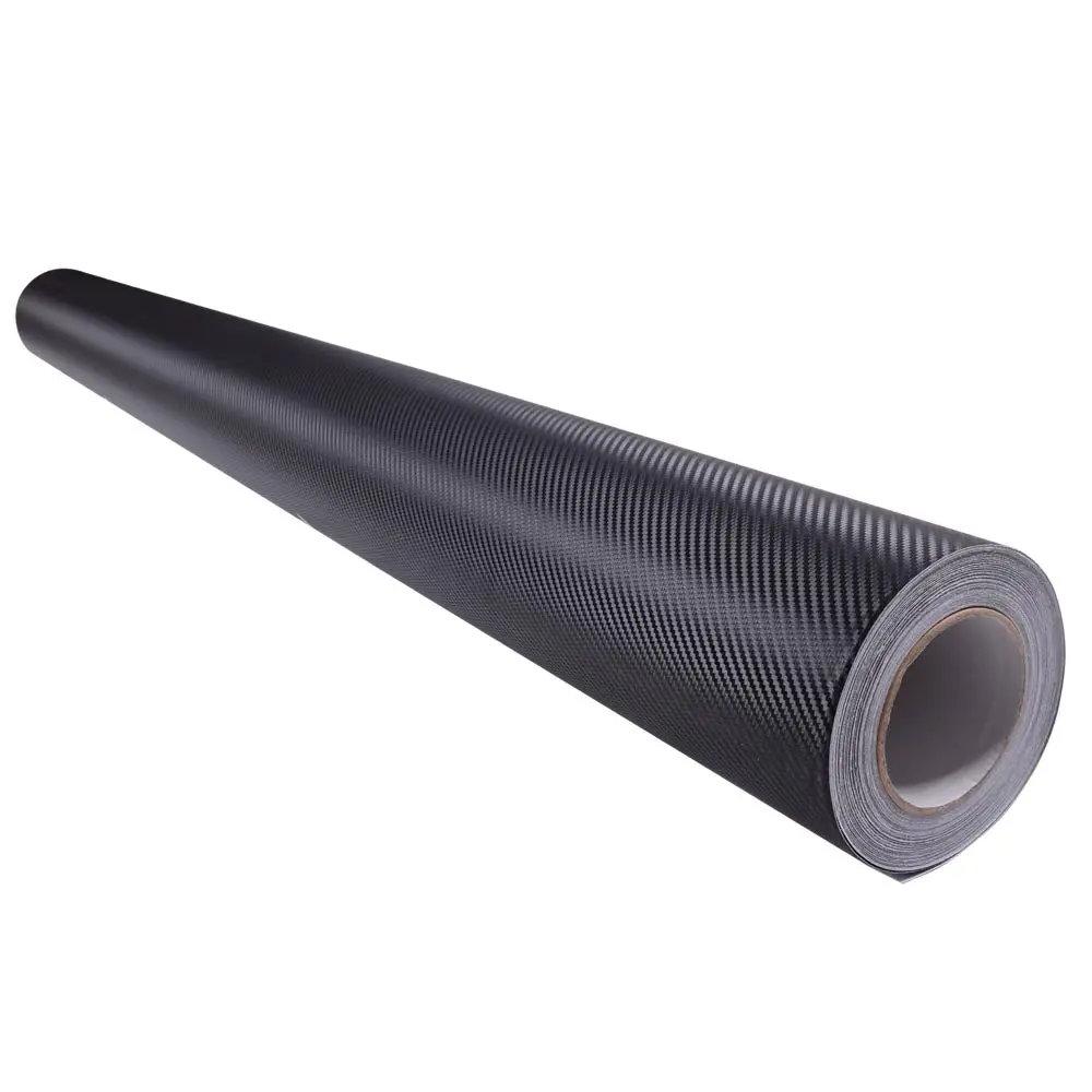 Yescom Black 3D Carbon Vinyl Wrap Roll (100', 50' Options) 2