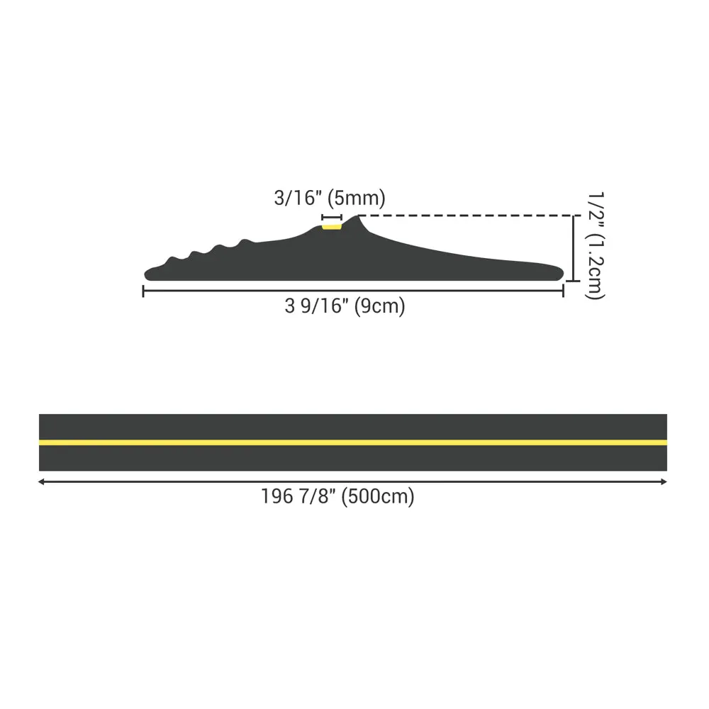 Yescom Garage Door Weather Seal Floor Threshold Strip 2