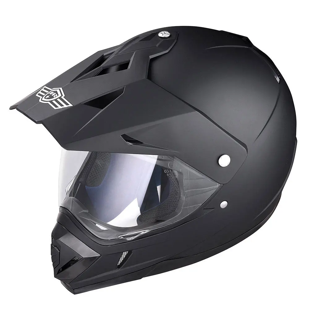 Ahr Offroad Helmet Dot Full Face Dirt Bike Black 1