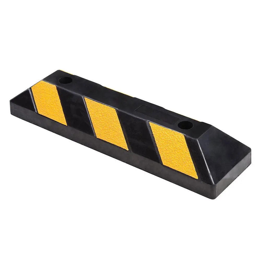 Yescom 22 In Commercial Rubber Parking Stop Block Wheel Tire Curb 1