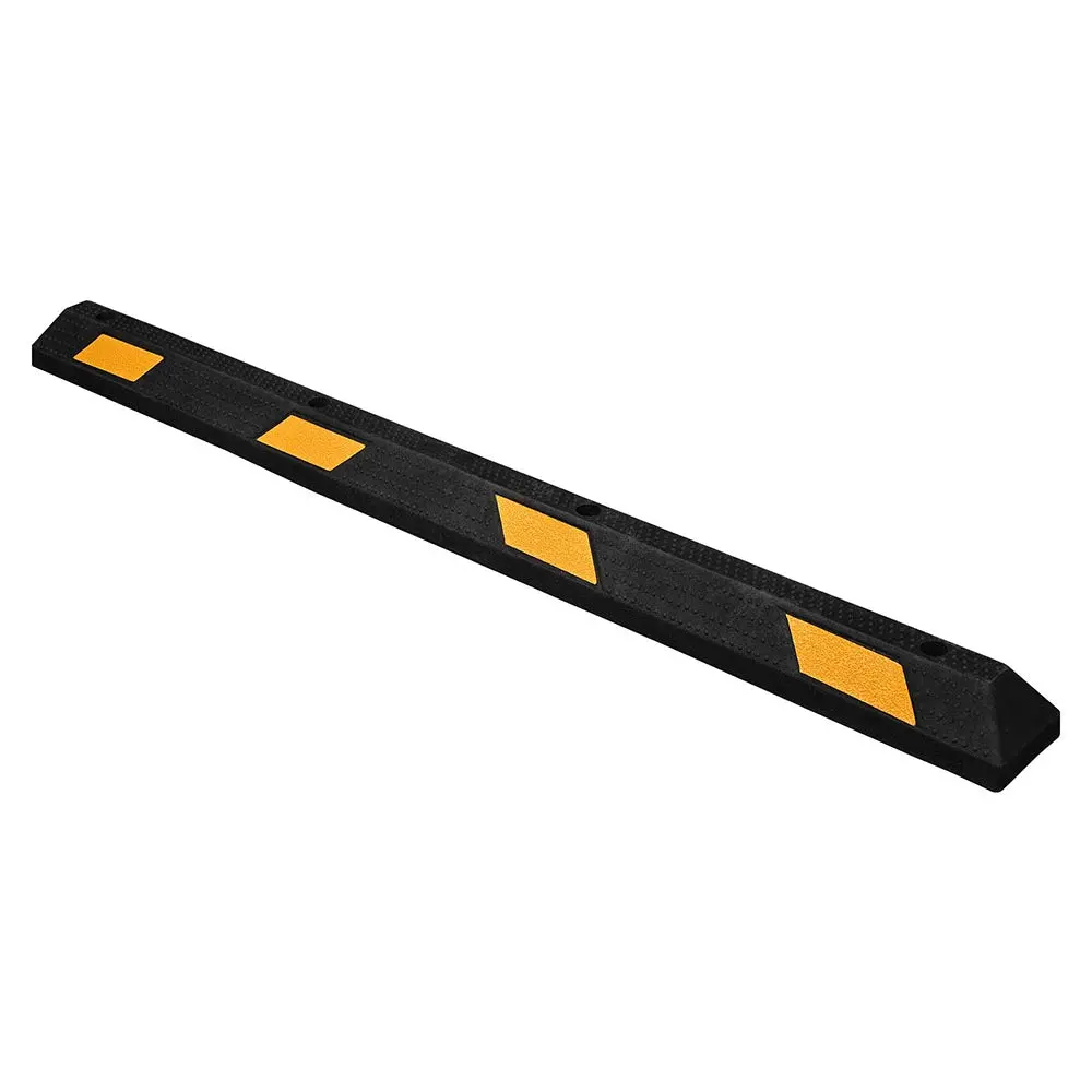 Yescom 72 In Commercial Rubber Parking Stop Block Wheel Tire Curb 1