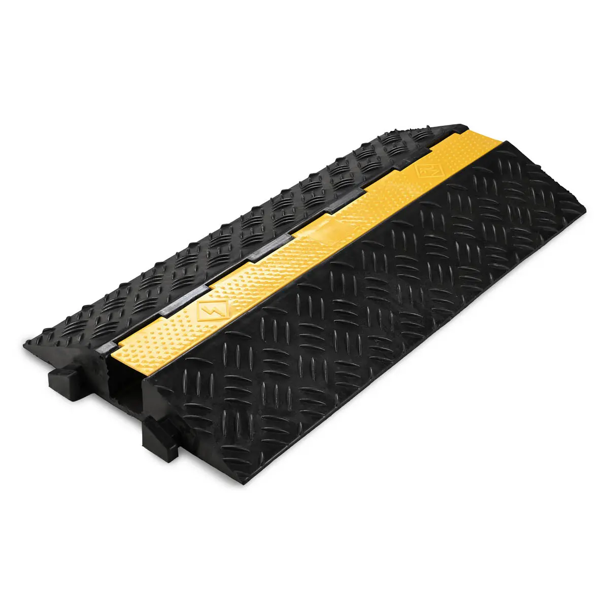 Yescom Cable Ramp Rubber Hose Protector 1 Channel For 3 1/8" Cables (Preorder) 1