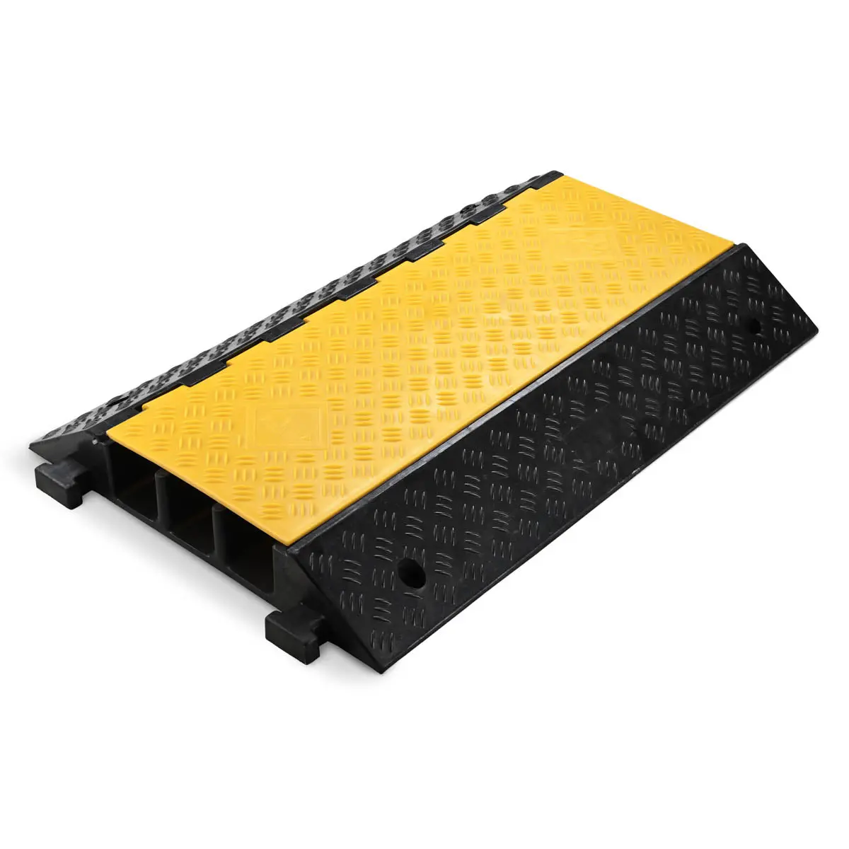 Yescom Cable Ramp Rubber Hose Protector 3 Channel For 3" Cables 1