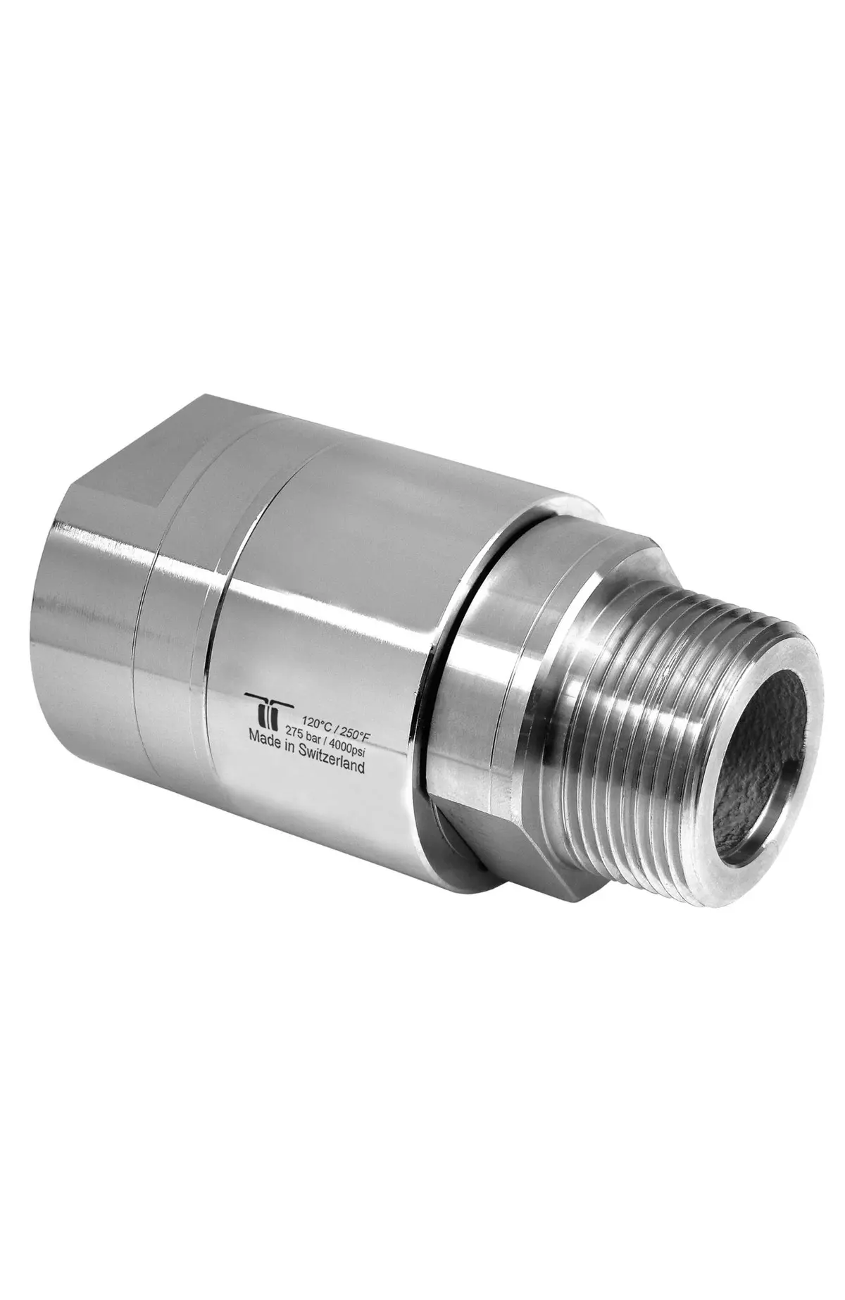 Mosmatic Dge Swivel - 34.857 - G1 1 1/2"Nptf To G2 1 1/2"Nptm 1