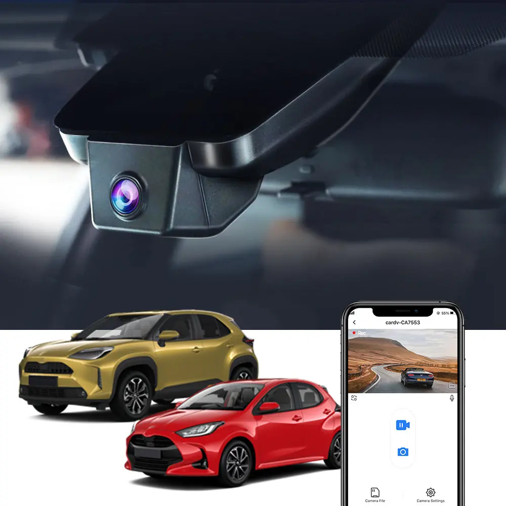 Fitcamx Dash Cam For 2020-2023 Toyota Yaris / Yaris Cross 1