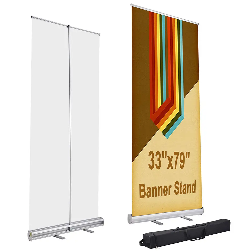 Yescom Aluminum Retractable Banner Stand 33 X 79 In 1