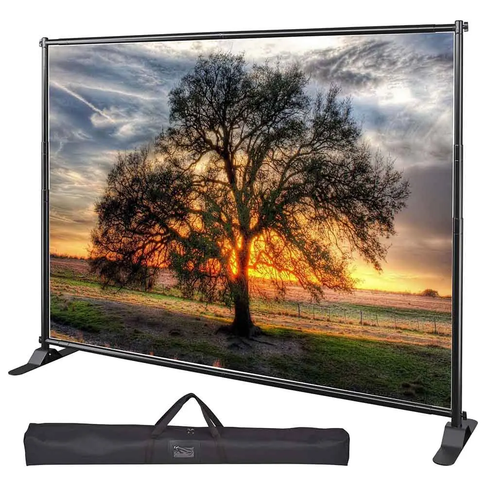 Yescom 10X8 Ft Portable Trade Show Jumbo Banner Backdrop Stand 1