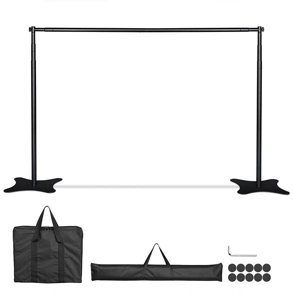 Yescom 10X10 Ft Telescopic Trade Show Jumbo Banner Backdrop Stand 1