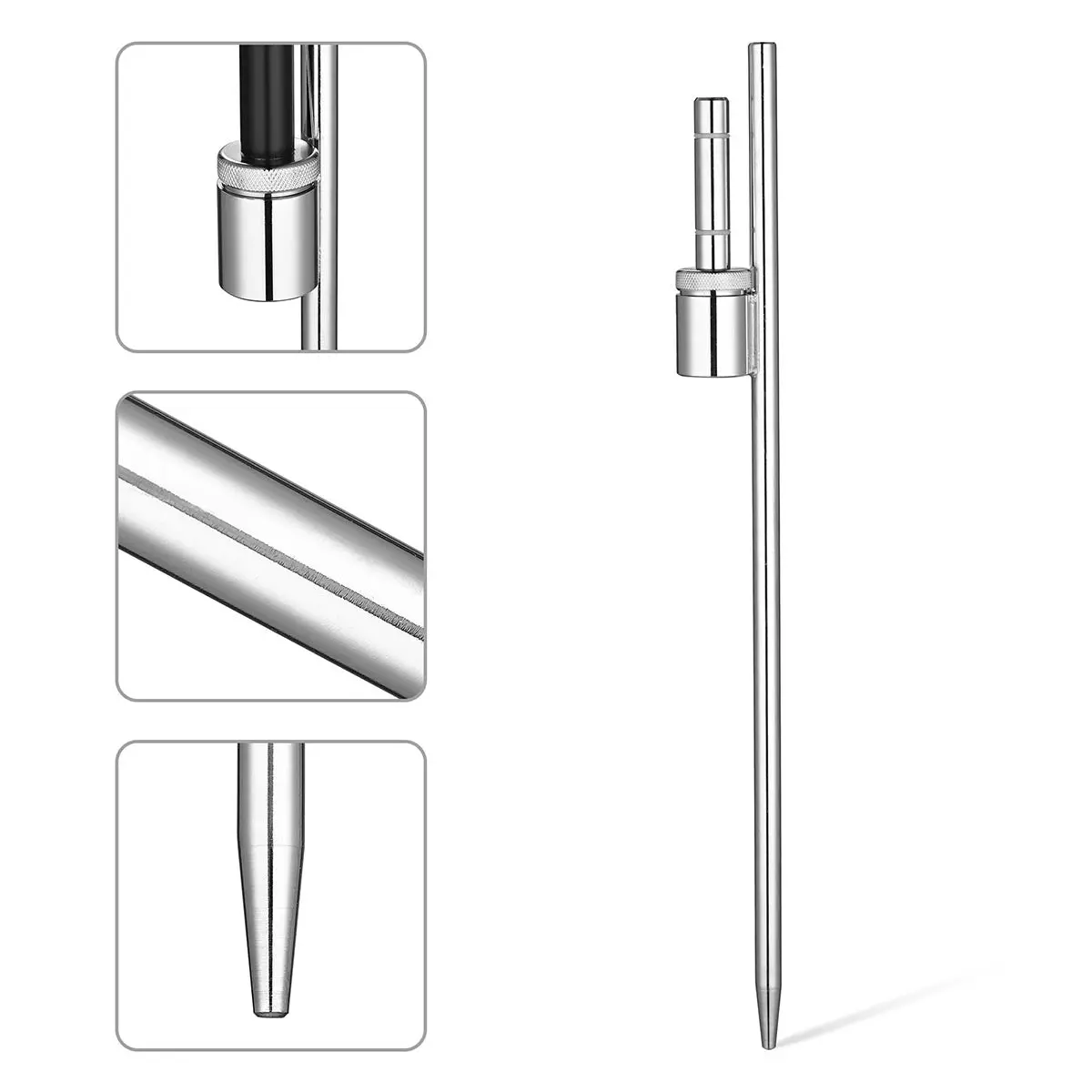 Yescom Feather Flag Pole Kit - 10 Sets, Base Type Options 2