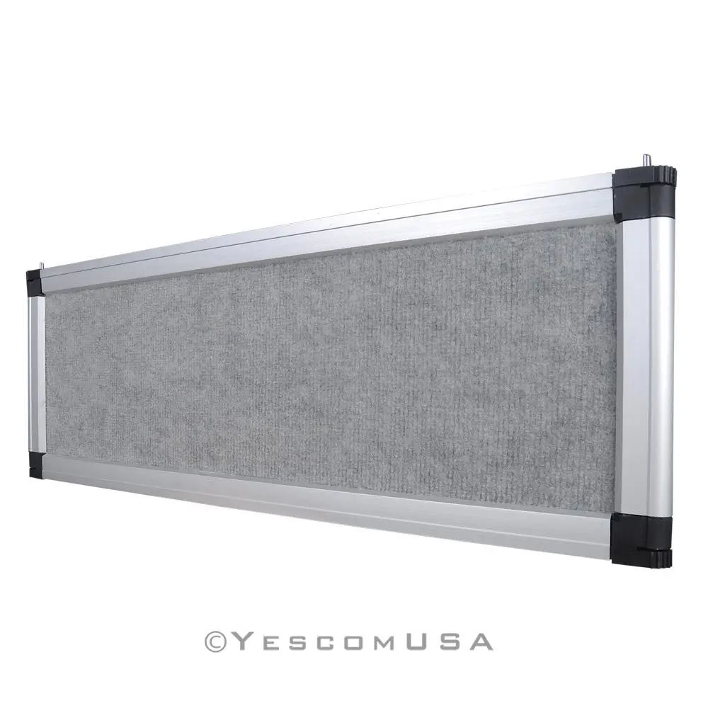 Yescom Trade Show Display Folding Board Header Gray 1