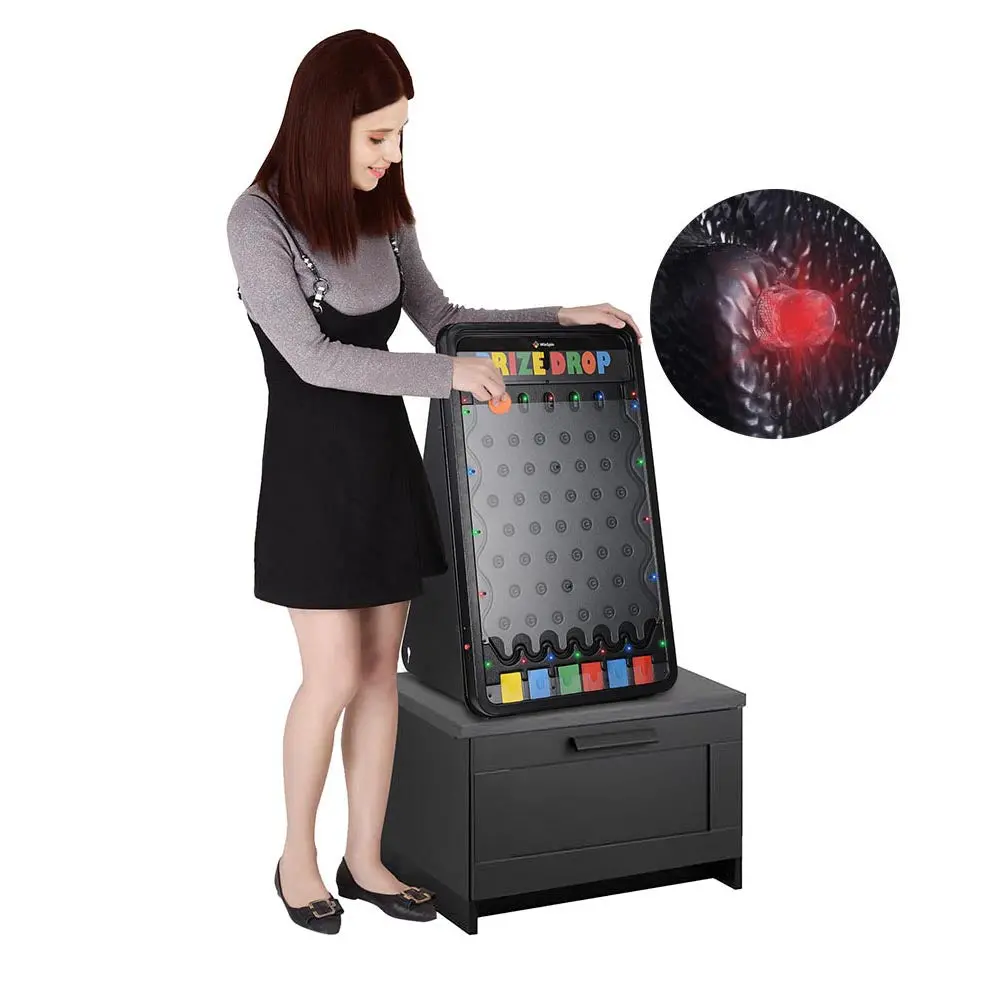 Winspin 30X18 Prize Drop W/ Led Lights Disk Drop Board Plinking 1