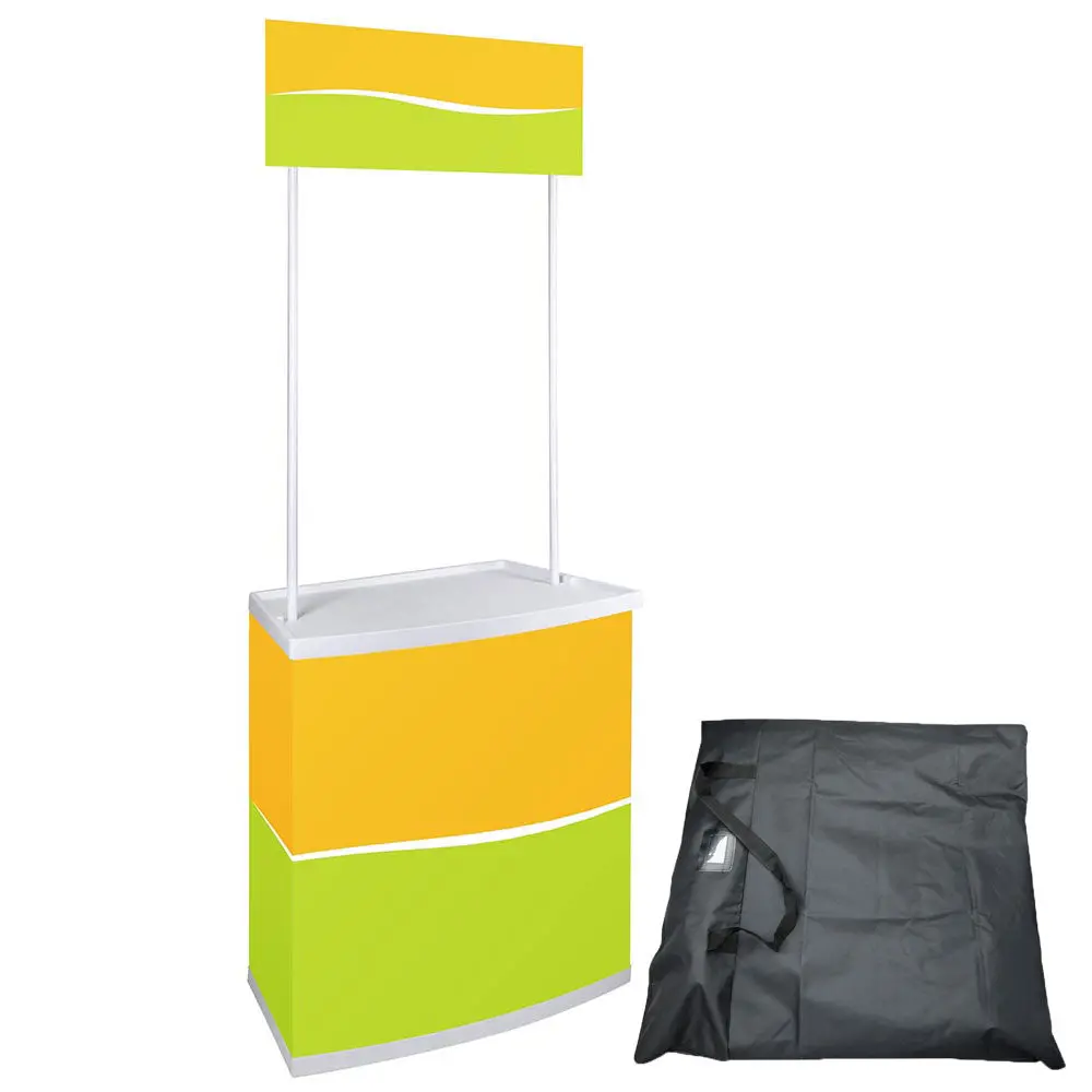 Yescom Portable Trade Show Promotion Table Counter Demo Display 1