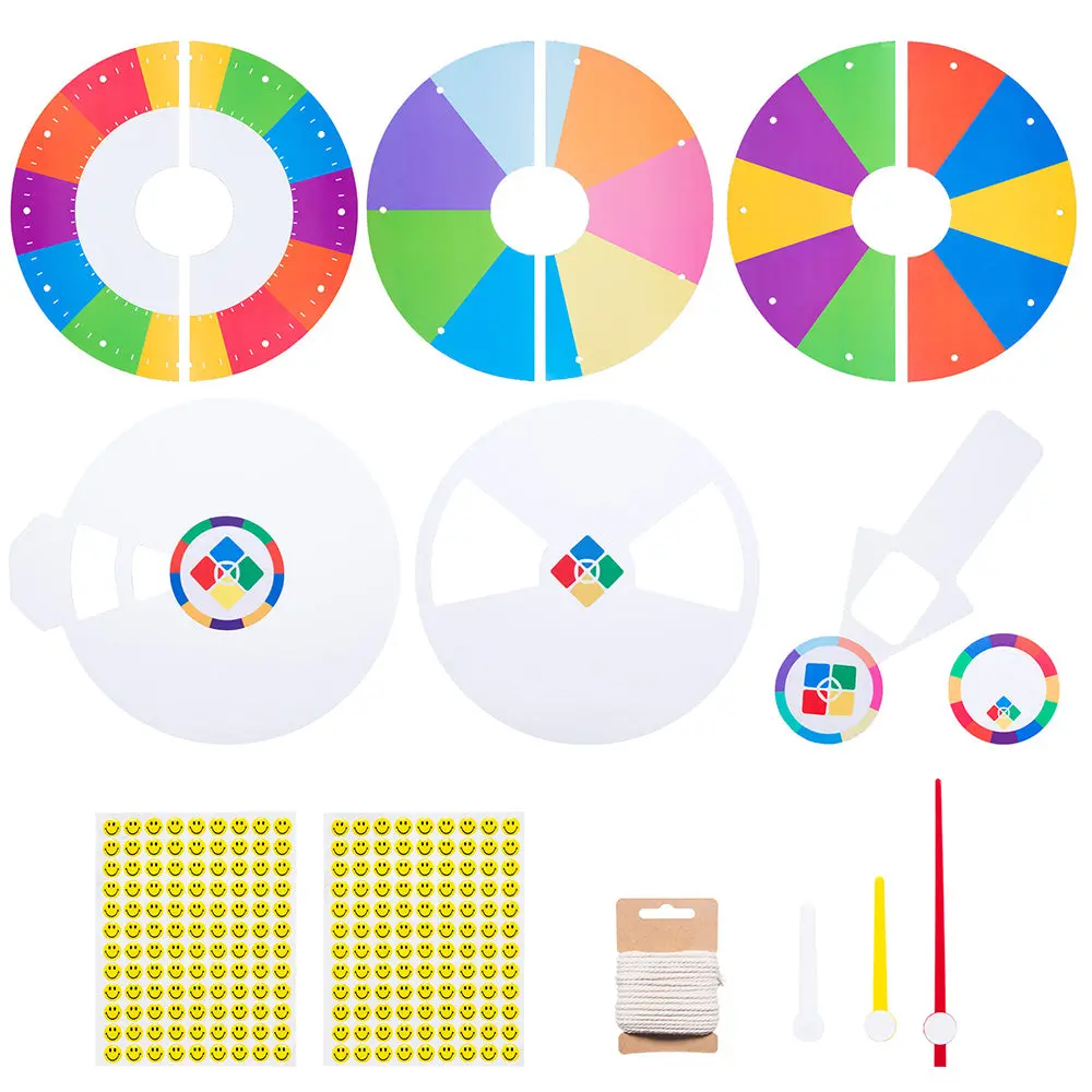 Winspin Teachers' Choice Allin1 Wheel Ideas Package,12" 1