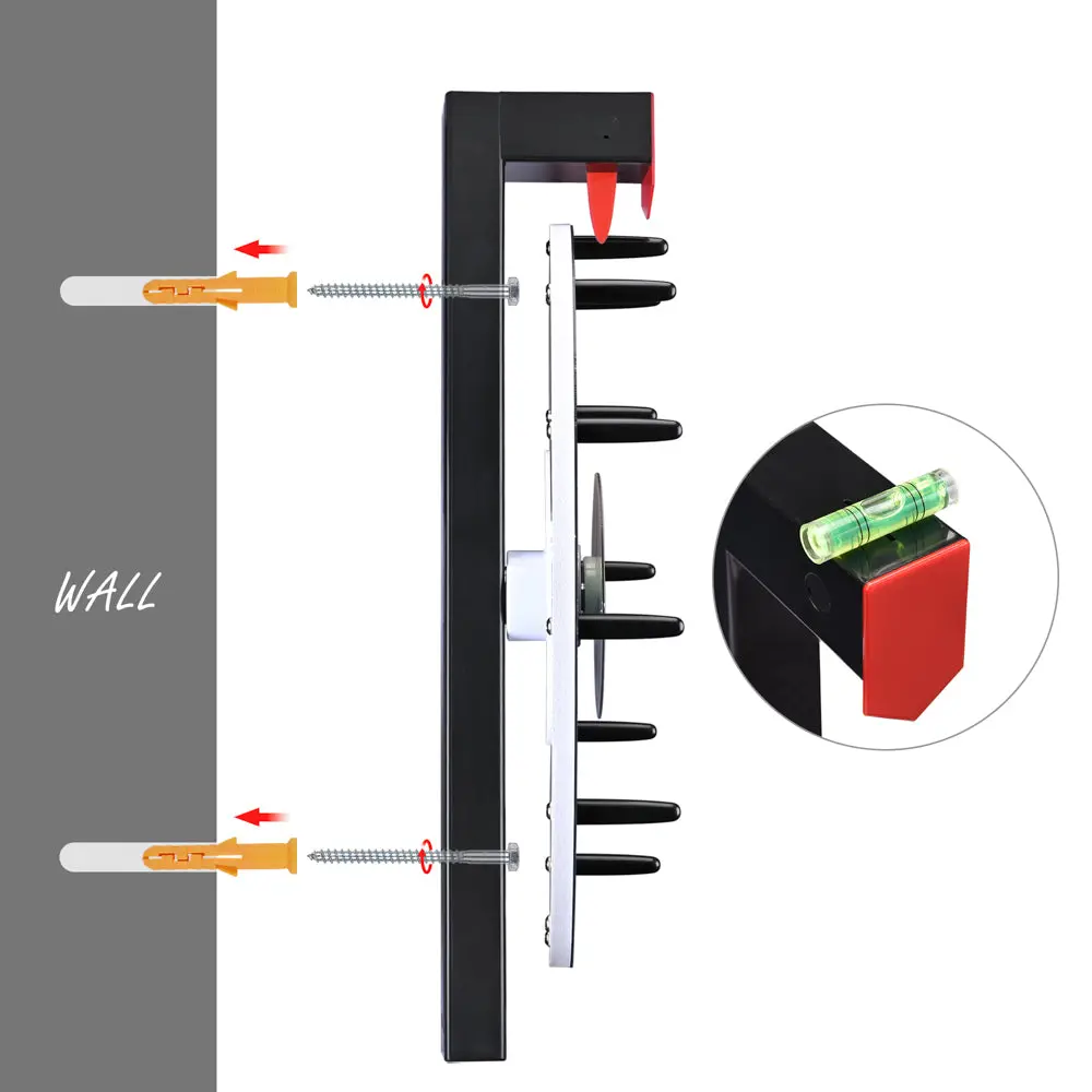 Winspin 12" Wall Mounted And Tabletop Prize Wheel 12 Slots 2