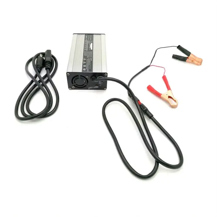 58.4Vdc, 4A Ac-To-Dc Charger (Alligator) For 48V Lifepo4 Batteries (Bpc-4804C) 1