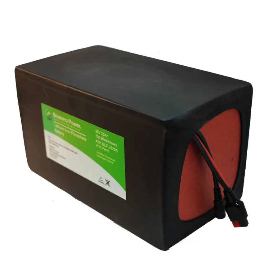 36V, 20Ah Lfp Battery (Pvc, Blf-3620A) 2