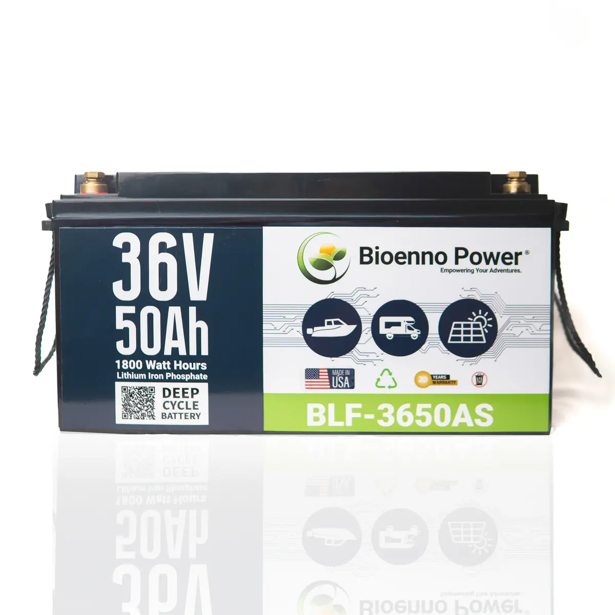 36V, 50Ah Lfp Battery (Abs, Blf-3650As) 1