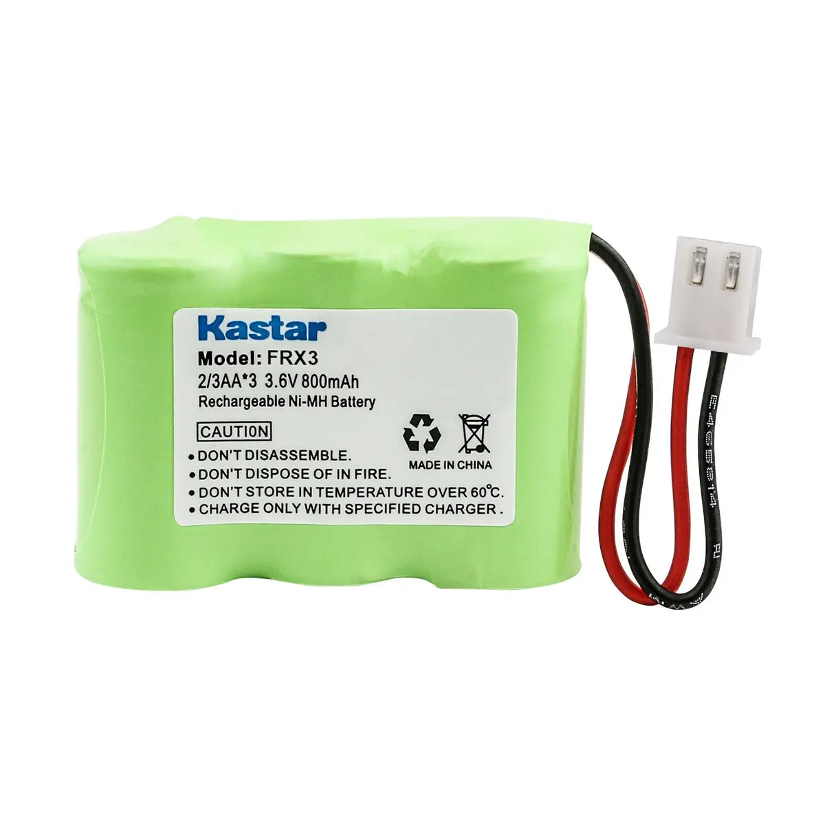 3.6V 2/3Aa 3.6V Ni-Mh Battery Fits Eton Frx3 Axis Radio Only F12 Fr360 1
