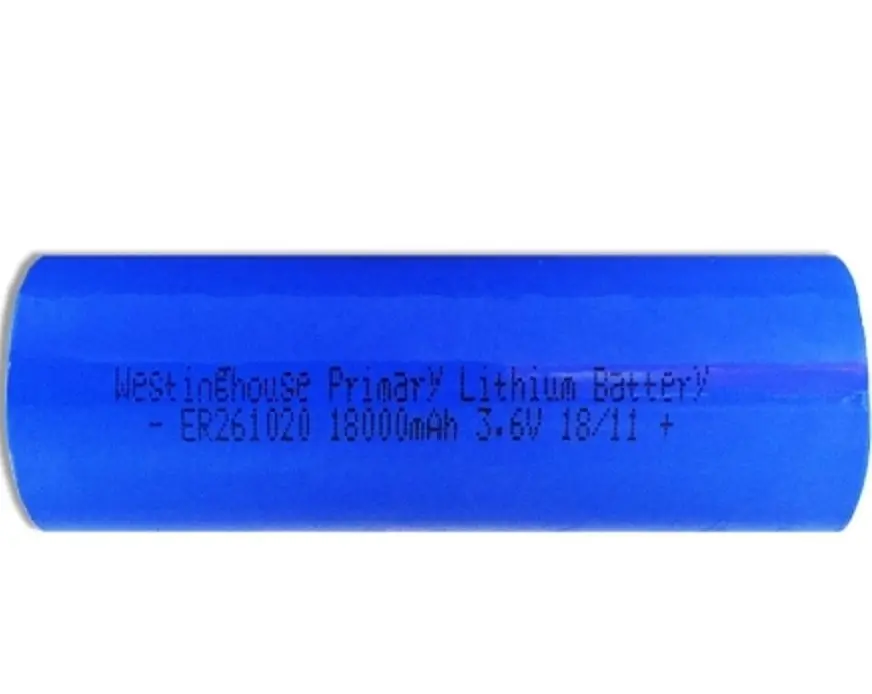 3.6V Double C Lithium Battery Er261020 1