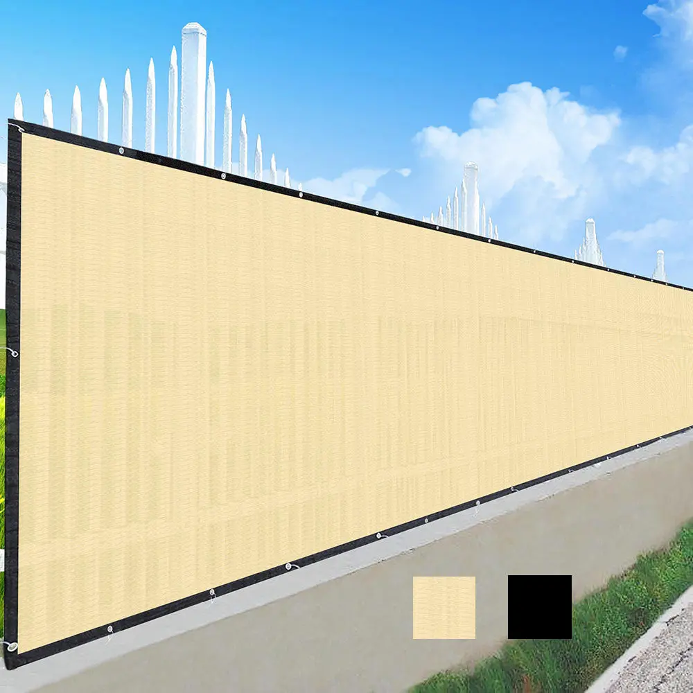 Yescom Fence Screen 90% Privacy Windscreen Fencing Mesh 4'X25' 1