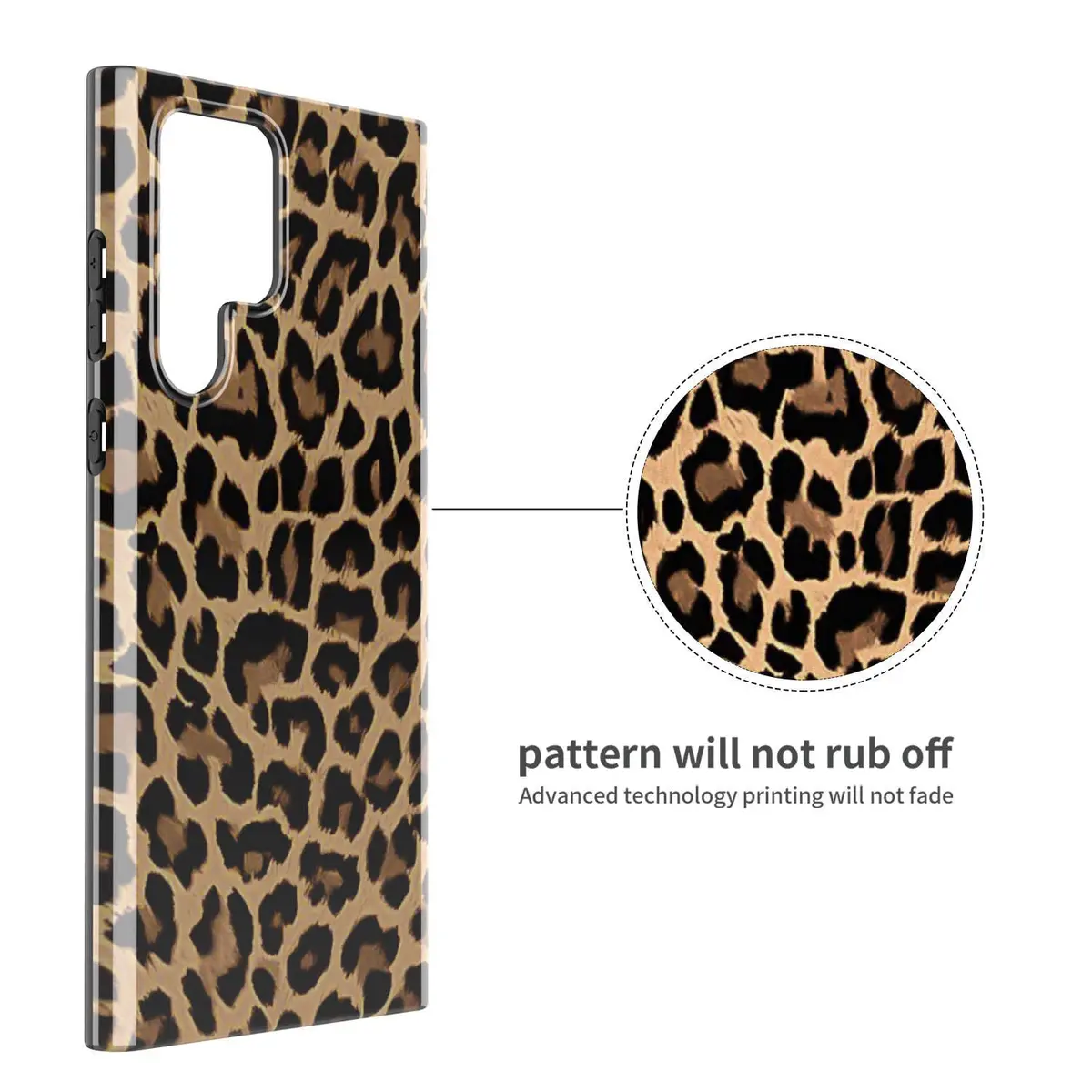 Black Leopard Case For Samsung Galaxy 6