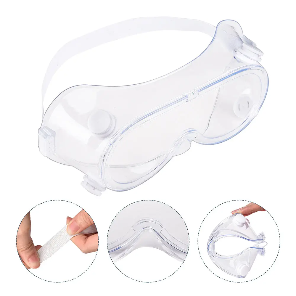 Yescom Disposable Safety Goggles Anti Fog Protective Eyewear 1