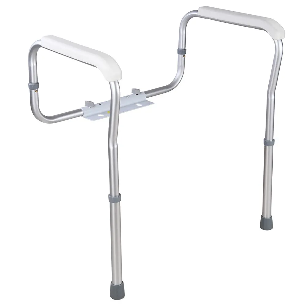 Yescom Handicap Toilet Safety Rail Grab Bar 375Lbs Support Adjustable 1