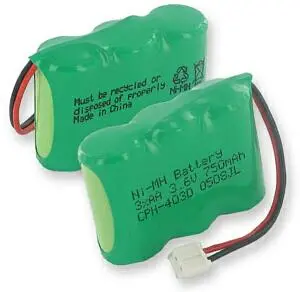 3X2/3Aa Nimh 750Mah/D Connector 1