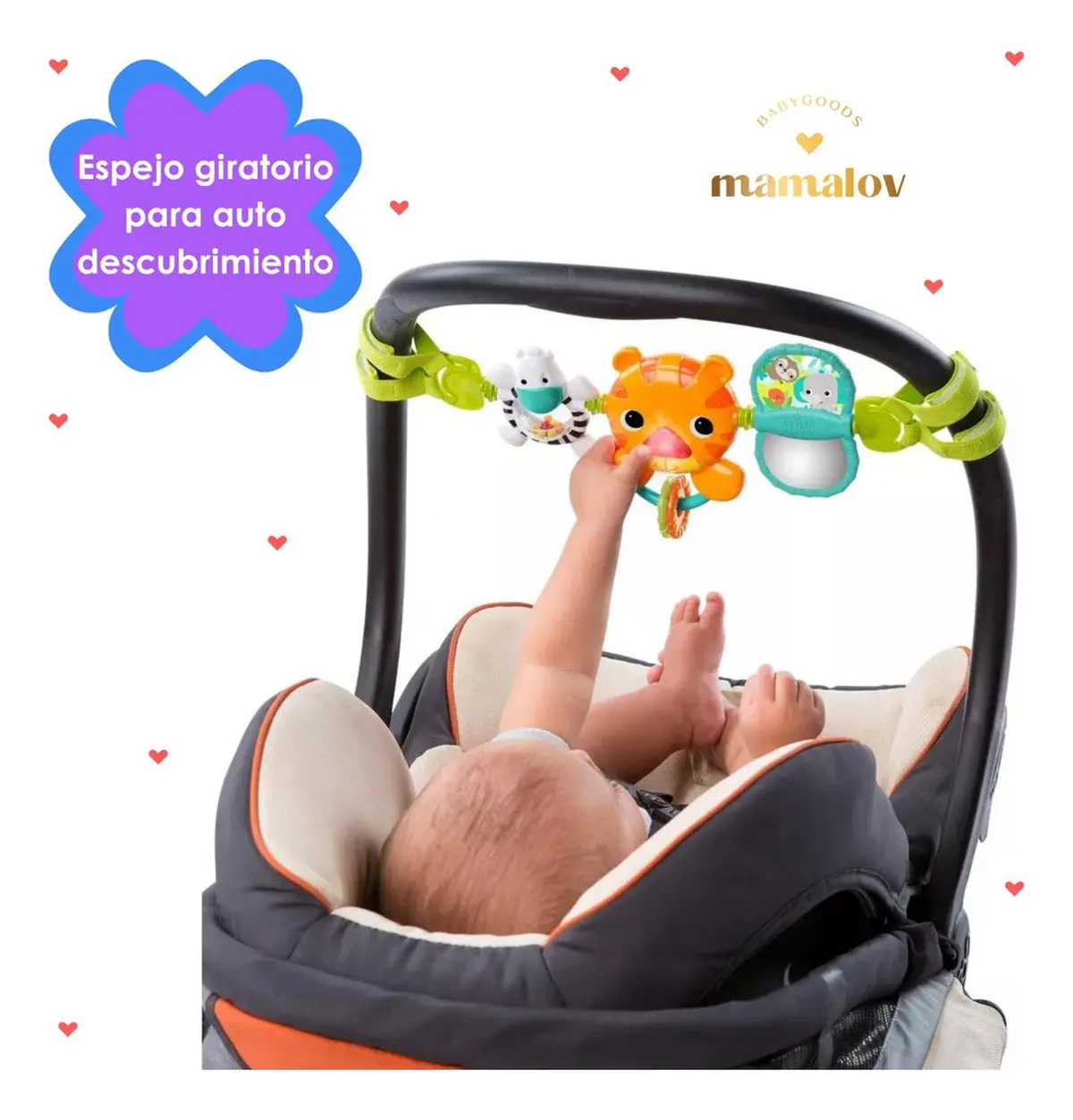 Carrier Toy Bar Bright Starts 2