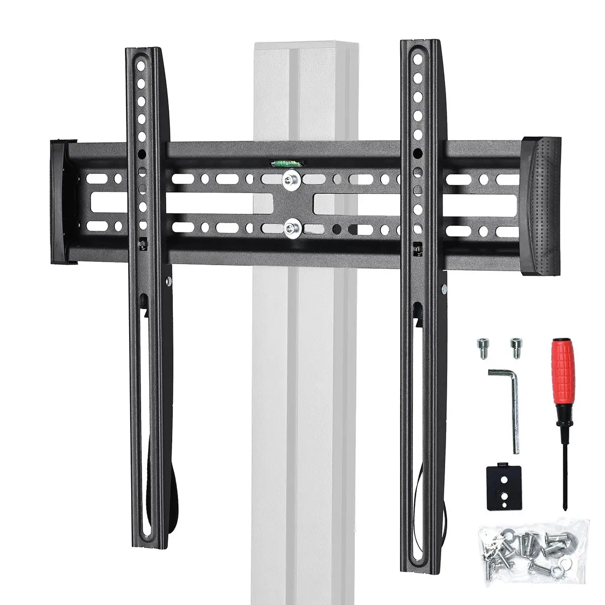 Yescom Mobile Tv Stand Mount Bracket For Monitors Up To 65" 1