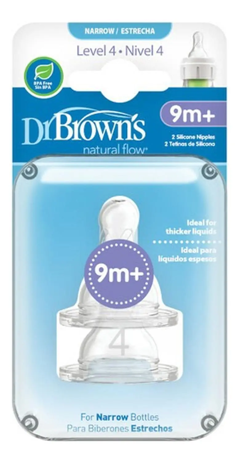 Tetina Cuello Estandar Nivel 4 Dr Brown's 1