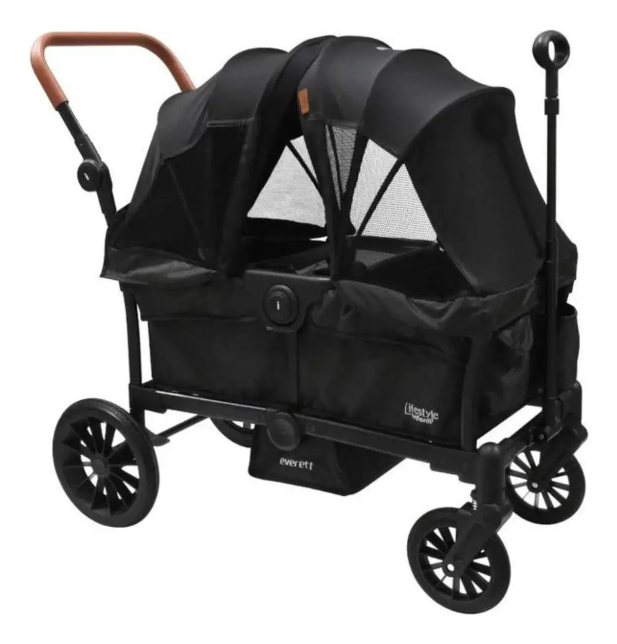 Carriola Doble Vagon Everett - Negro - Lifestyle By Infanti 1