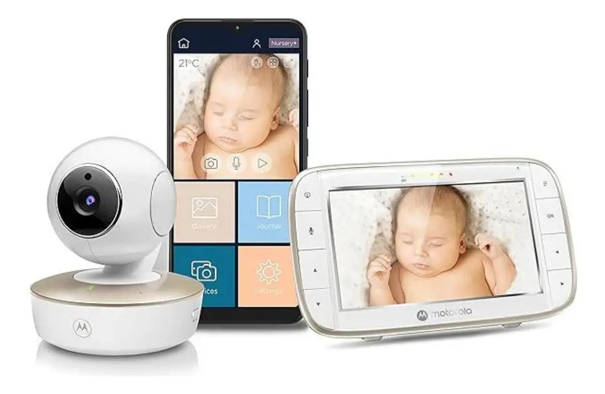 Monitor De Video Para Bebe - Vm855 Motorola 1