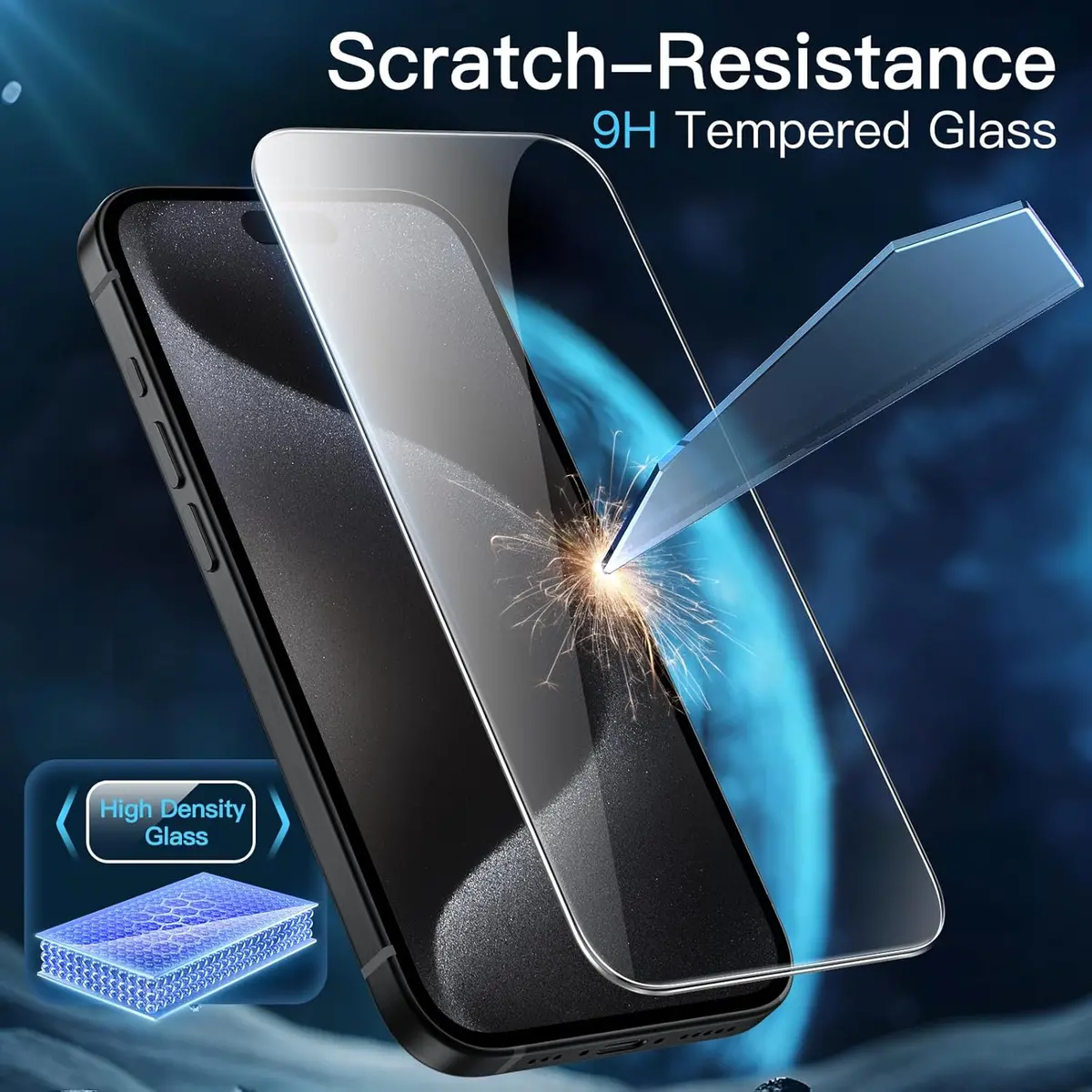 Fancy Clear Vision Tempered Glass Screen Protector 1