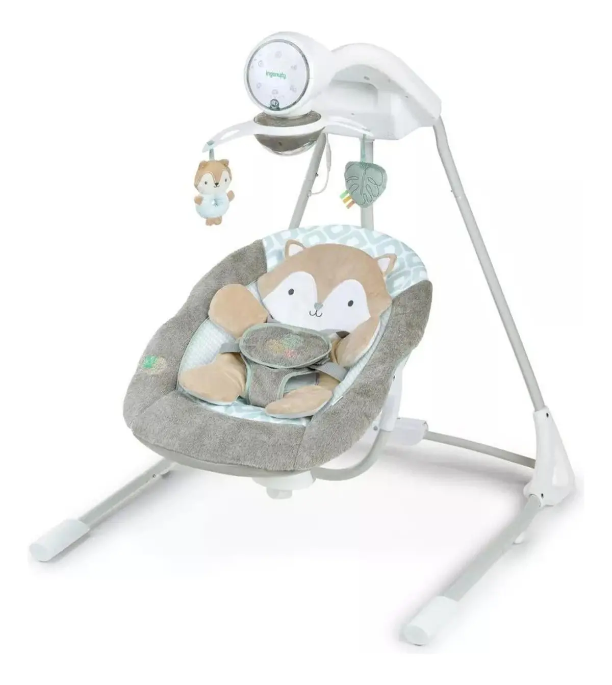 Columpio Bouncer 2 En 1 Inlighten 13098 Kitt- Gris - Ingenuity 1