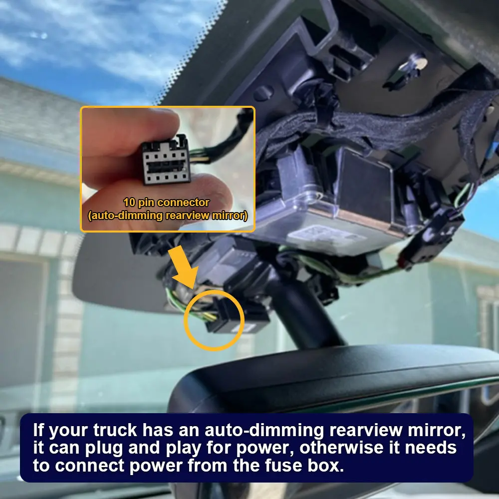 Fitcamx Dash Cam For Chevrolet Chevy Suburban (12Th Gen) 2021-2025 4