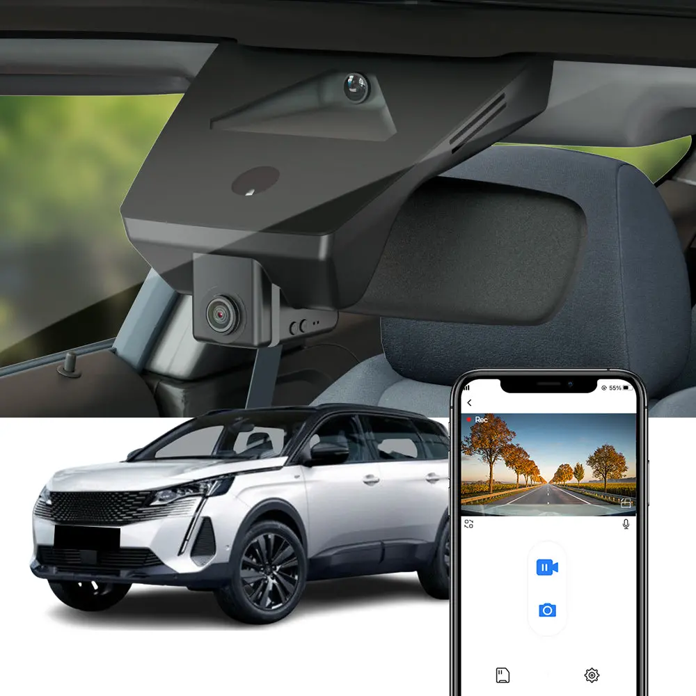 Fitcamx Dash Cam For Peugeot 5008, 5008 Gt 2025-2026 1