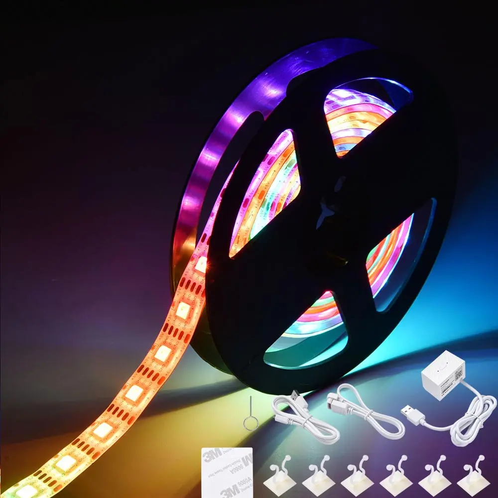 Lifesmart Led Light Strip Kit W/ Controller 6.6Ft 120-Leds 1